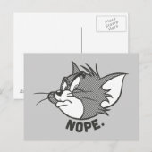 Tom en Jerry | Tom Says Nope Briefkaart (Voorkant / Achterkant)