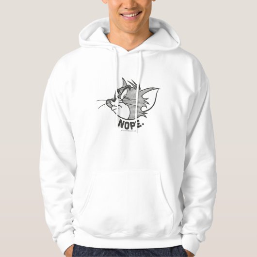 Tom en Jerry | Tom Says Nope Hoodie (Voorkant)