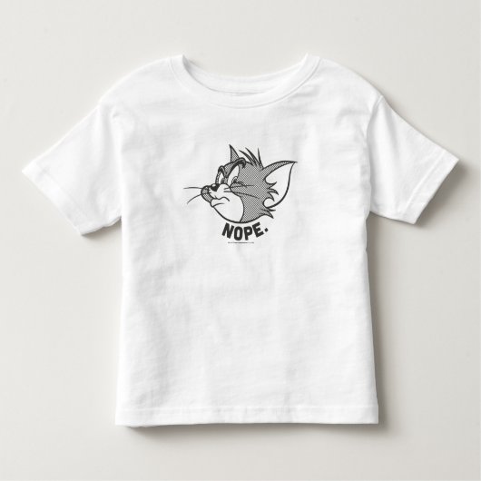 Tom en Jerry | Tom Says Nope Kinder Shirts (Voorkant)