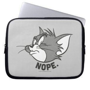 Tom en Jerry Tom Says Nope Laptop Sleeve