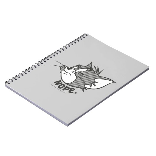 Tom en Jerry | Tom Says Nope Notitieboek (Linkerzijde)