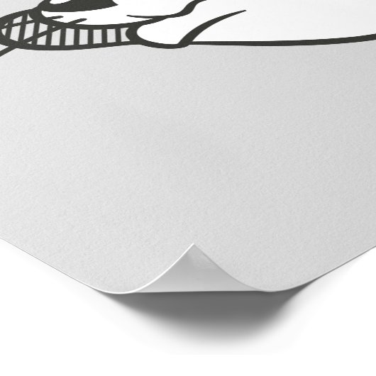 Tom en Jerry | Tom Says Nope Poster (Hoek)