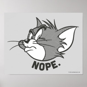 Tom en Jerry Tom Says Nope Poster