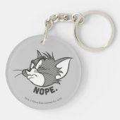 Tom en Jerry | Tom Says Nope Sleutelhanger (Achterkant)
