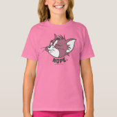 Tom en Jerry | Tom Says Nope T-shirt (Voorkant)