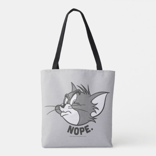 Tom en Jerry | Tom Says Nope Tote Bag (Achterkant)