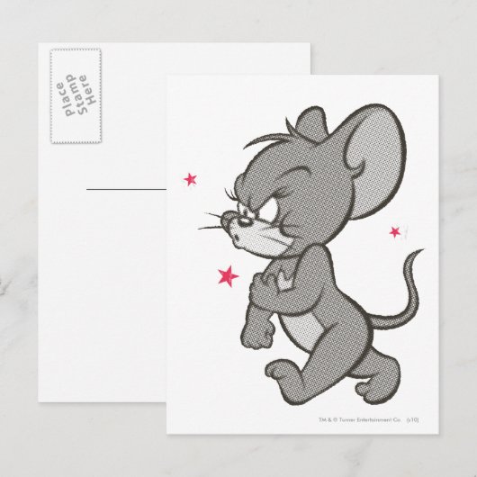 Tom en Jerry Tough Mouse 1 Briefkaart (Voorkant / Achterkant)