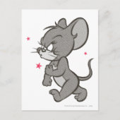 Tom en Jerry Tough Mouse 1 Briefkaart (Voorkant)
