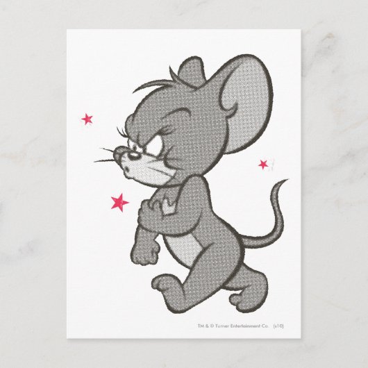 Tom en Jerry Tough Mouse 1 Briefkaart (Voorkant)
