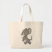 Tom en Jerry Tough Mouse 1 Grote Tote Bag (Voorkant)