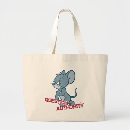Tom en Jerry Tough Mouse 2 Grote Tote Bag (Voorkant)
