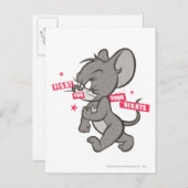 Tom en Jerry Tough Mouse 3 Briefkaart (Voorkant / Achterkant)