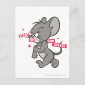 Tom en Jerry Tough Mouse 3 Briefkaart (Voorkant)