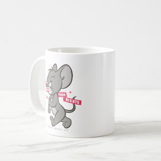 Tom en Jerry Tough Mouse 3 Koffiemok (Voorkant links)