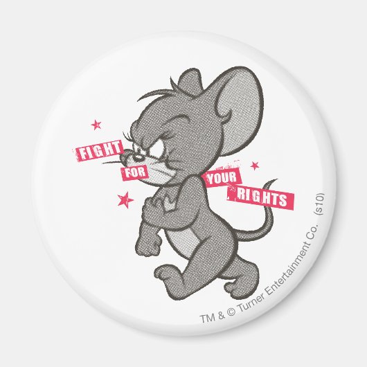 Tom en Jerry Tough Mouse 3 Magneet (Voorkant)