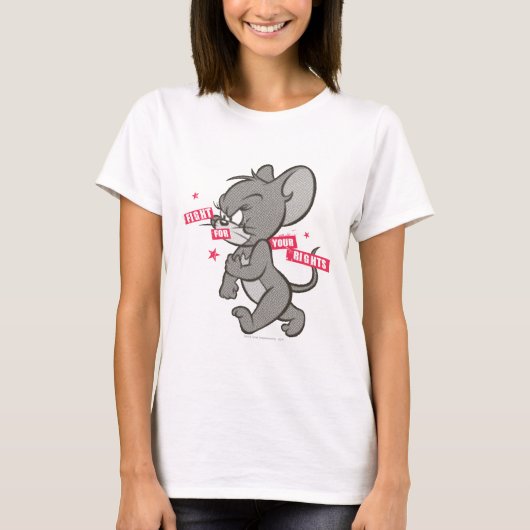 Tom en Jerry Tough Mouse 3 T-shirt (Voorkant)