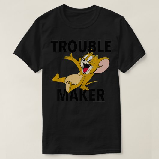 Tom en Jerry Trouble Maker Portret T-shirt (Design voorkant)