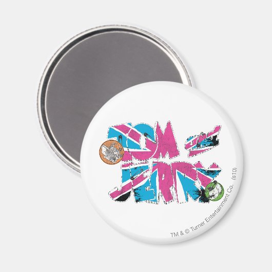 Tom en Jerry UK Overload Magneet (Voorkant / Achterkant)