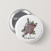 Tom en Jerry Vijanden voor Altijd 2 Ronde Button 5,7 Cm (Voorkant /achterkant)