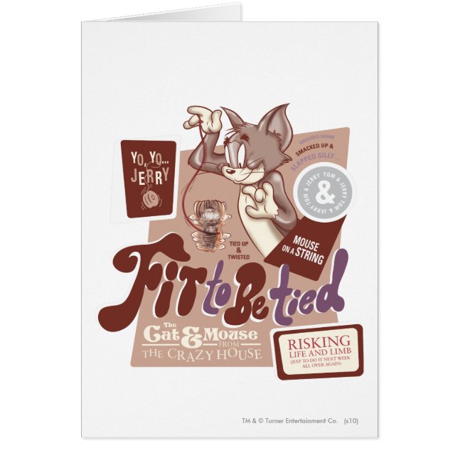 Tom en Jerry vinden het leuk om te worden bedden (Voorkant)