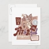 Tom en Jerry vinden het leuk om te worden bedden Briefkaart (Voorkant / Achterkant)