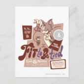 Tom en Jerry vinden het leuk om te worden bedden Briefkaart (Voorkant)