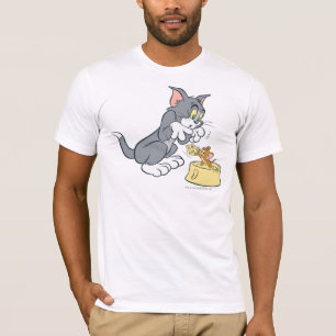 Tom en Jerry voeren de kat T-shirt