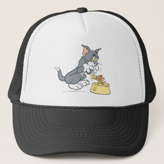 Tom en Jerry voeren de kat Trucker Pet (Voorkant)