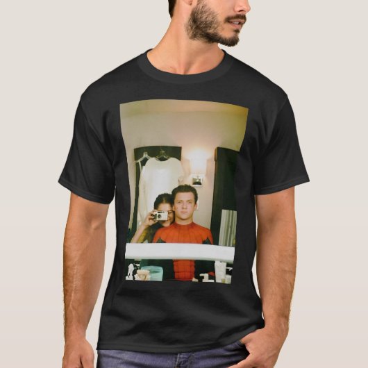 Tom en Zendaya Sticker T-shirt (Voorkant)