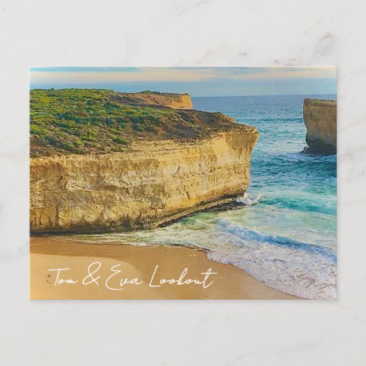 Tom & Eva Lookout, Great Ocean Road Briefkaart (Voorkant)