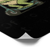 Tom Foolery Frog, grappige grillige Fr Poster (Hoek)