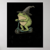 Tom Foolery Frog, grappige grillige Fr Poster (Voorkant)