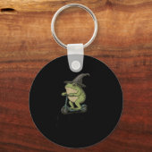 Tom Foolery Frog, grappige grillige Fr Sleutelhanger (Voorkant)