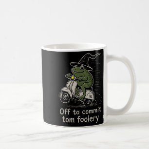 Tom Foolery Grappige Kikker Heksenscooter Koffiemok