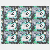 Tom Gabbie de spookdeken Fleece Deken (Voorkant (Horizontaal))