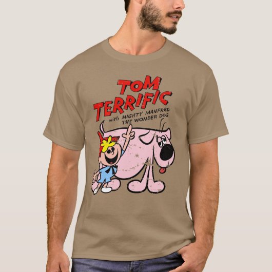 tom geweldig retro t-shirt (Voorkant)