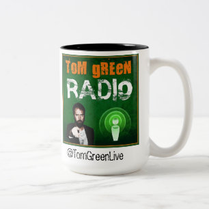 Tom Green Radio Coffee Mok