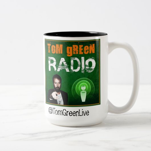 Tom Green Radio Coffee Mok (Rechts)