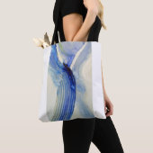 Tom Hanson Art Canvas tas "Ascending Indigo" (Dichtbij)