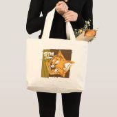 Tom Happy Face Grote Tote Bag (Voorkant (product))