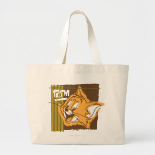 Tom Happy Face Grote Tote Bag