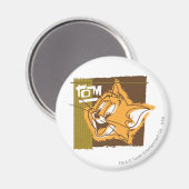 Tom Happy Face Magneet (Voorkant / Achterkant)