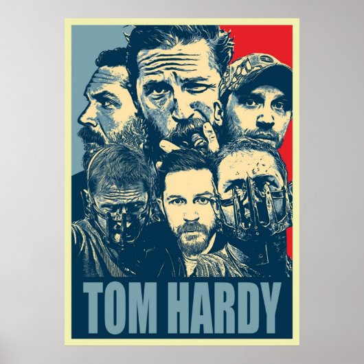 TOM HARDY POSTER (Voorkant)