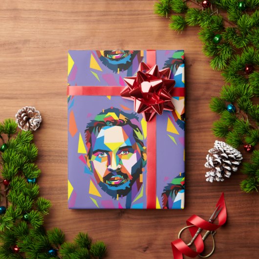 Tom Hardy wpap portret Cadeaupapier (Feestdagen Geschenken)