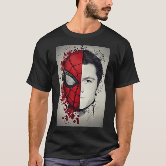 Tom Holland Drawing T-shirt (Voorkant)