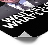 Tom Homan Border Czar Wait Till You See What's Com Poster (Hoek)