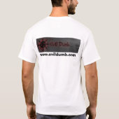 Tom is NIET mijn vriend T-shirt (Achterkant)