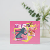 Tom & Jerry BFFs Foto Emoji Collage Briefkaart (Staand voorkant)
