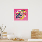 Tom & Jerry BFFs Foto Emoji Collage Poster (Keuken)