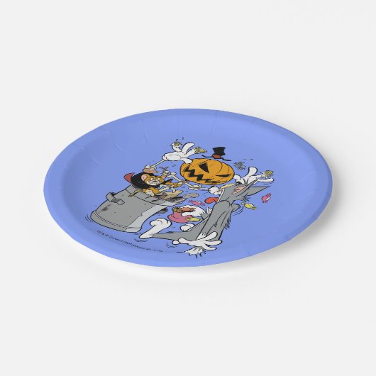 Tom & Jerry | Boo aan Tom Papieren Bordje (Gekanteld)